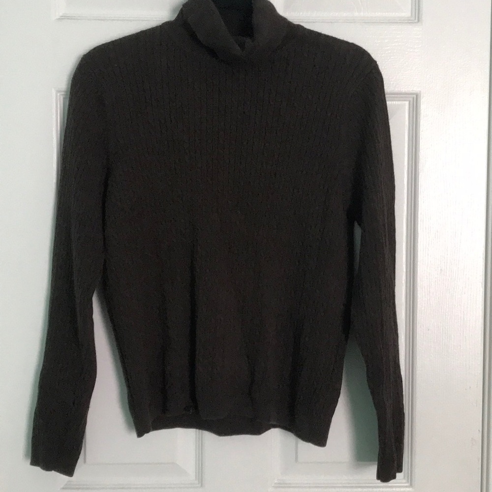 Woven Jeanne Pierre Turtleneck
